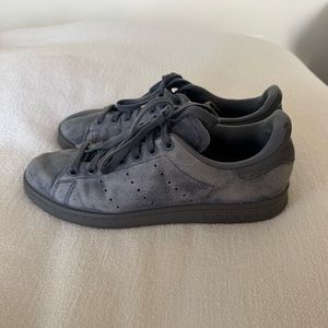 Gray Suede Stan Smith Sneakers